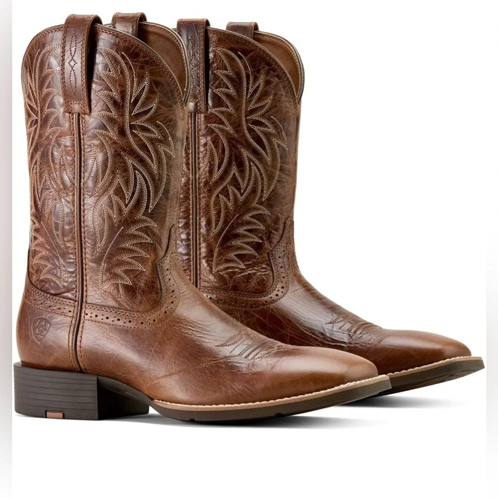 Ariat Men's Sport Wide Square Toe Western Cowboy Boot